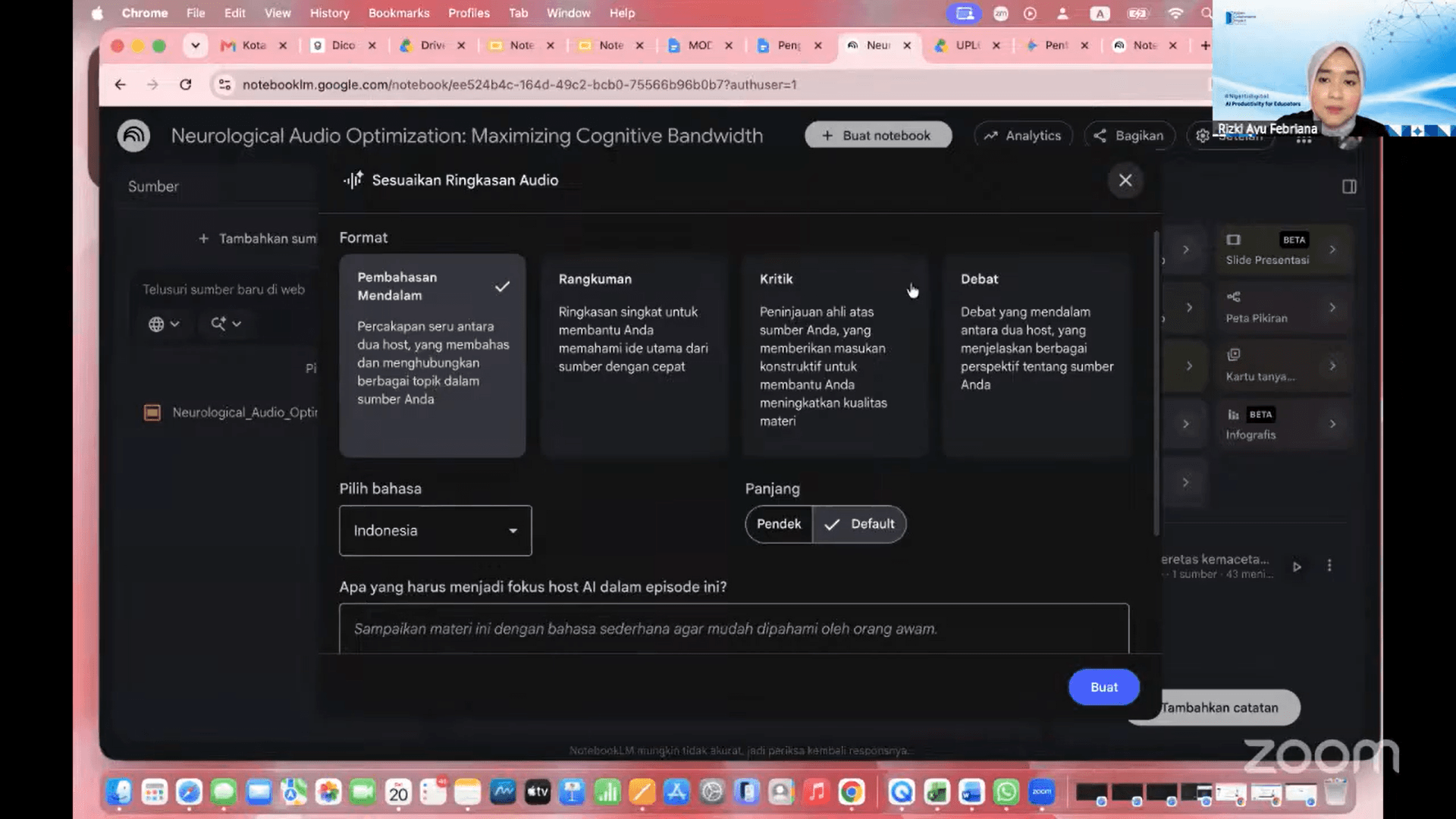 Kupas Tuntas NotebookLM Bersama Rizki Ayu, Program #NgertiDigital Kaizen Latih Guru Pakai NotebookLM untuk Bantu Riset Lebih Akurat