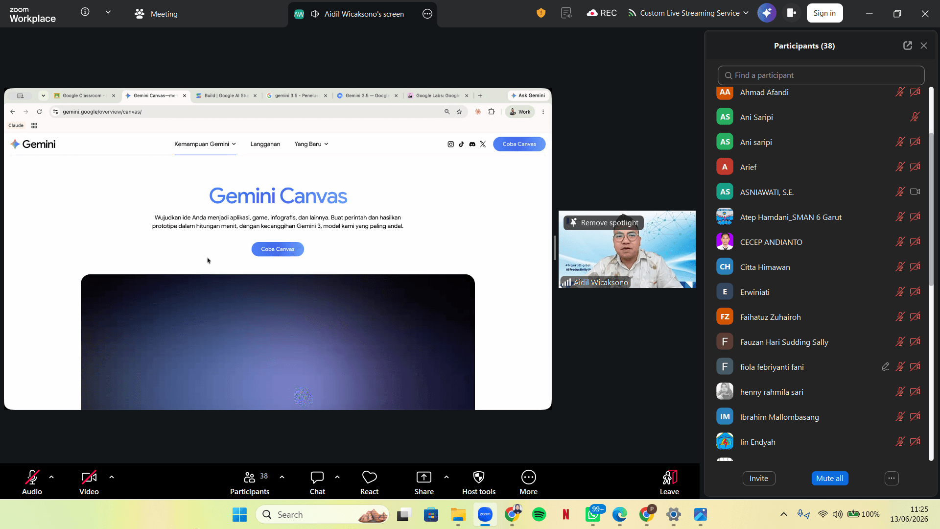 Gelar Program #NgertiDigital, Kaizen Latih Guru Jadi Pendidik Kreatif Berbasis Gemini 3.5