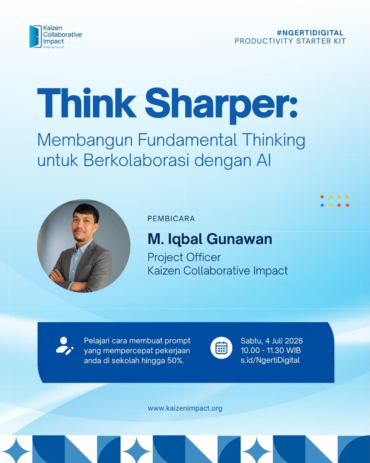 Think Sharper: Membangun Fundamental Thinking untuk Berkolaborasi dengan AI